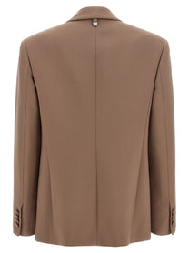Giuseppe Di Morabito Double Breasted Blazer Beige