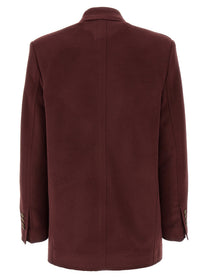 ETRO Double Breasted Blazer Red