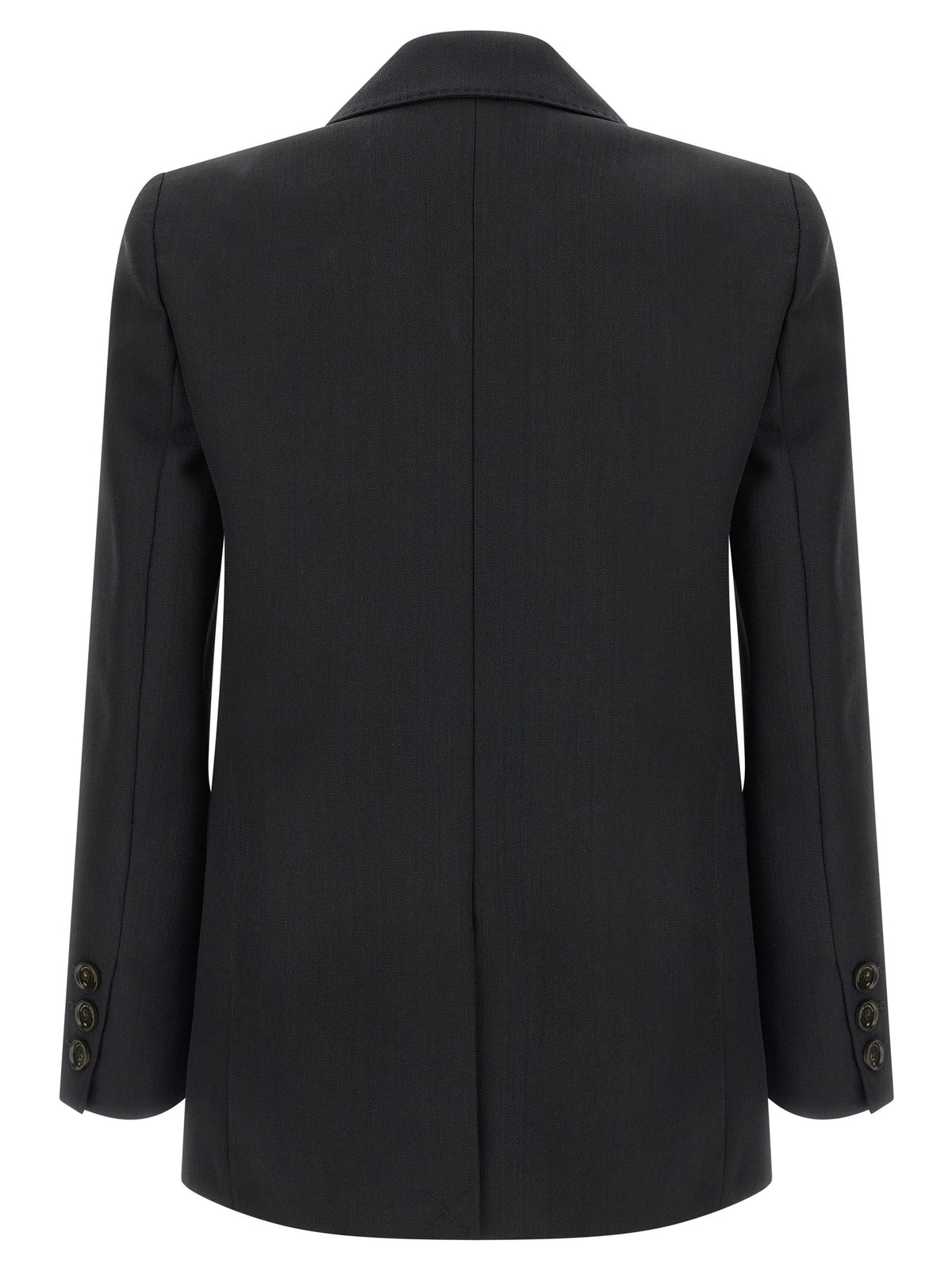 Elisabetta Franchi Double Breasted Blazer Black, view 2