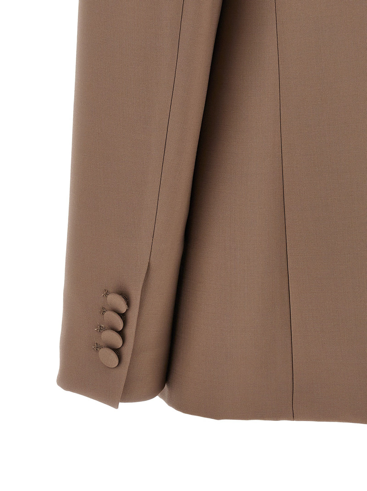 Giuseppe Di Morabito Double Breasted Blazer Beige
