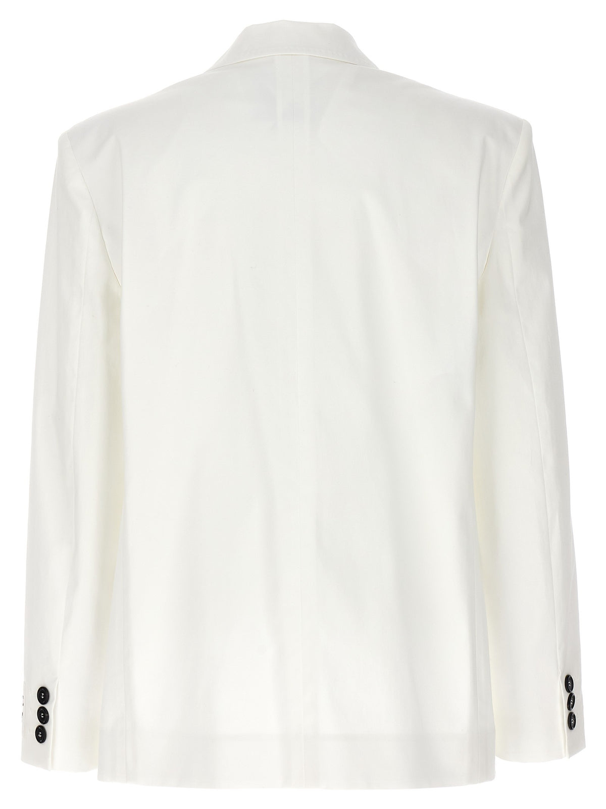 Moschino Double Breasted Blazer White
