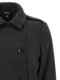 Lauren Ralph Lauren Double Breasted Coat Grey