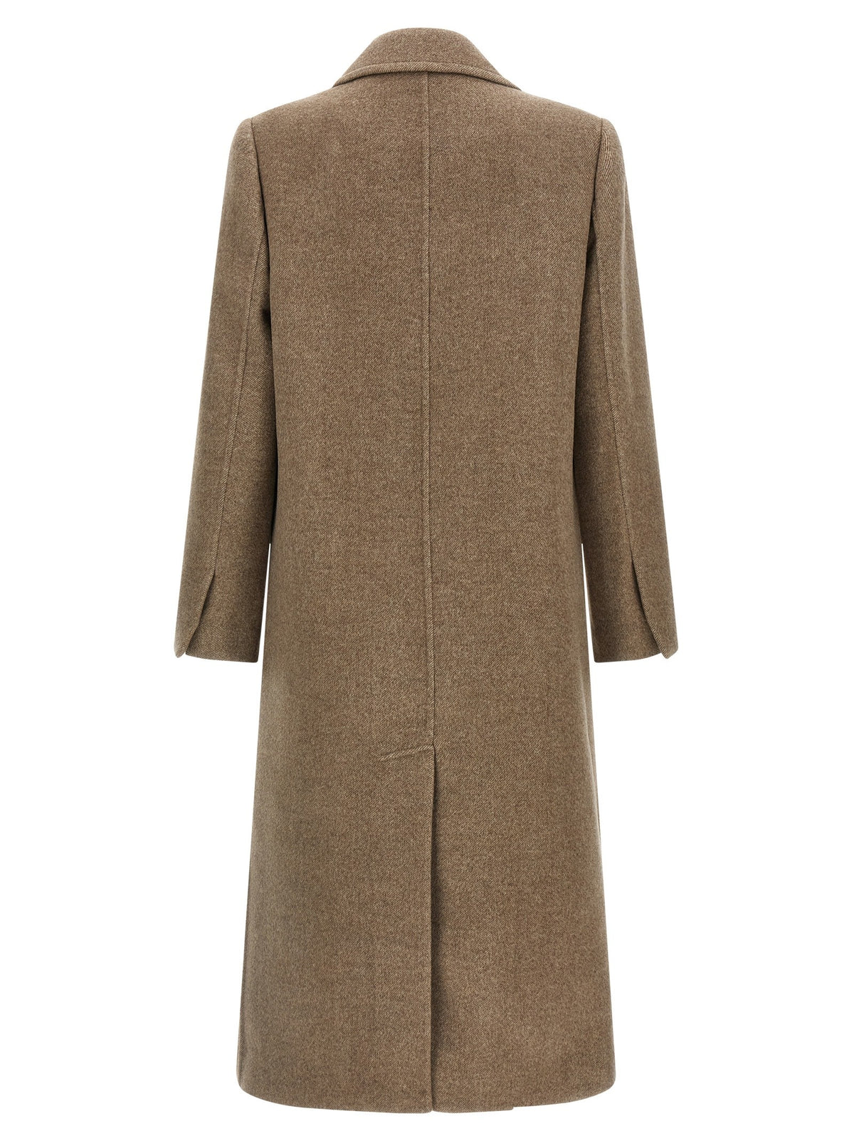 Tory Burch Double Breasted Coat Beige, view 2