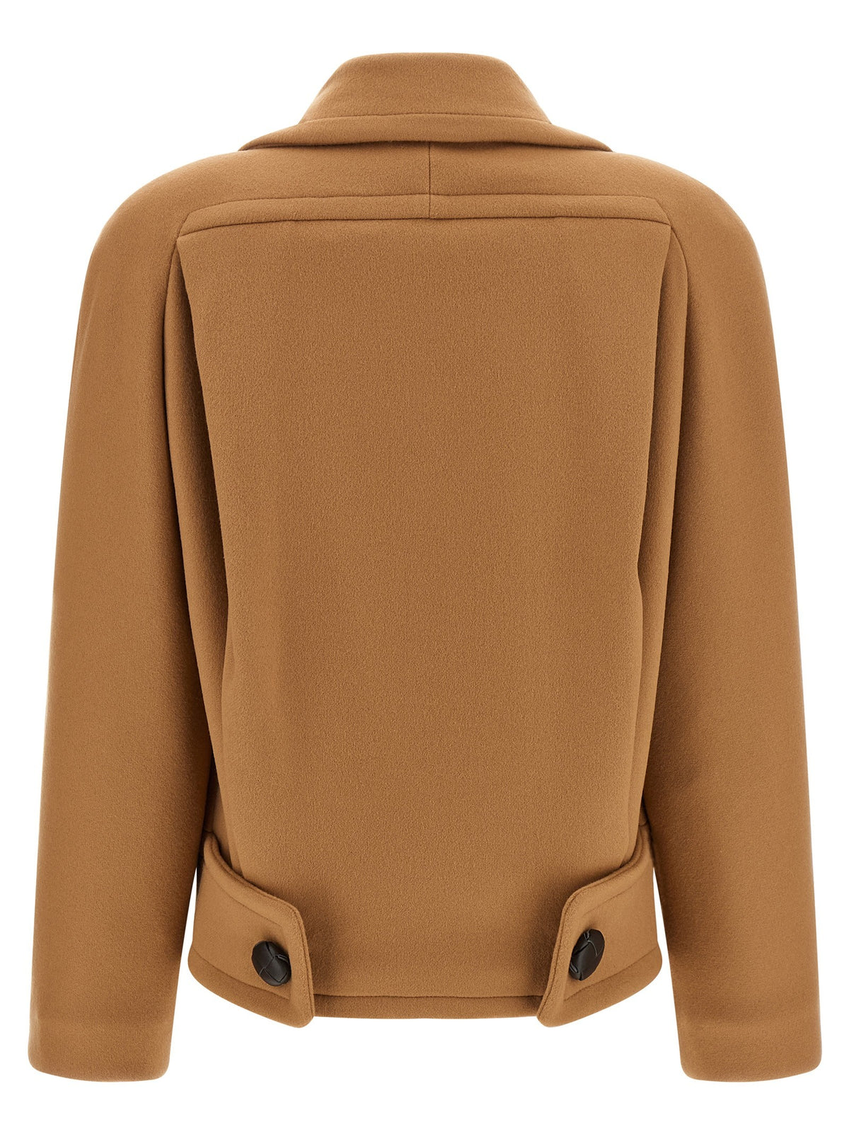 Stella McCartney Double Breasted Coat Beige