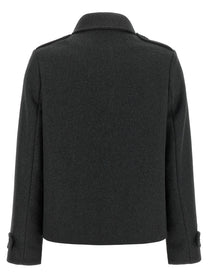 Lauren Ralph Lauren Double Breasted Coat Grey