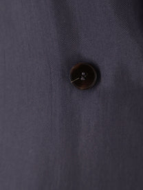 Alysi Women's Double Breasted Silk Blazer Asfalto