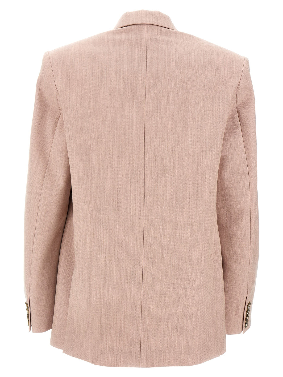 Stella McCartney Double Breasted Wool Blazer Blue