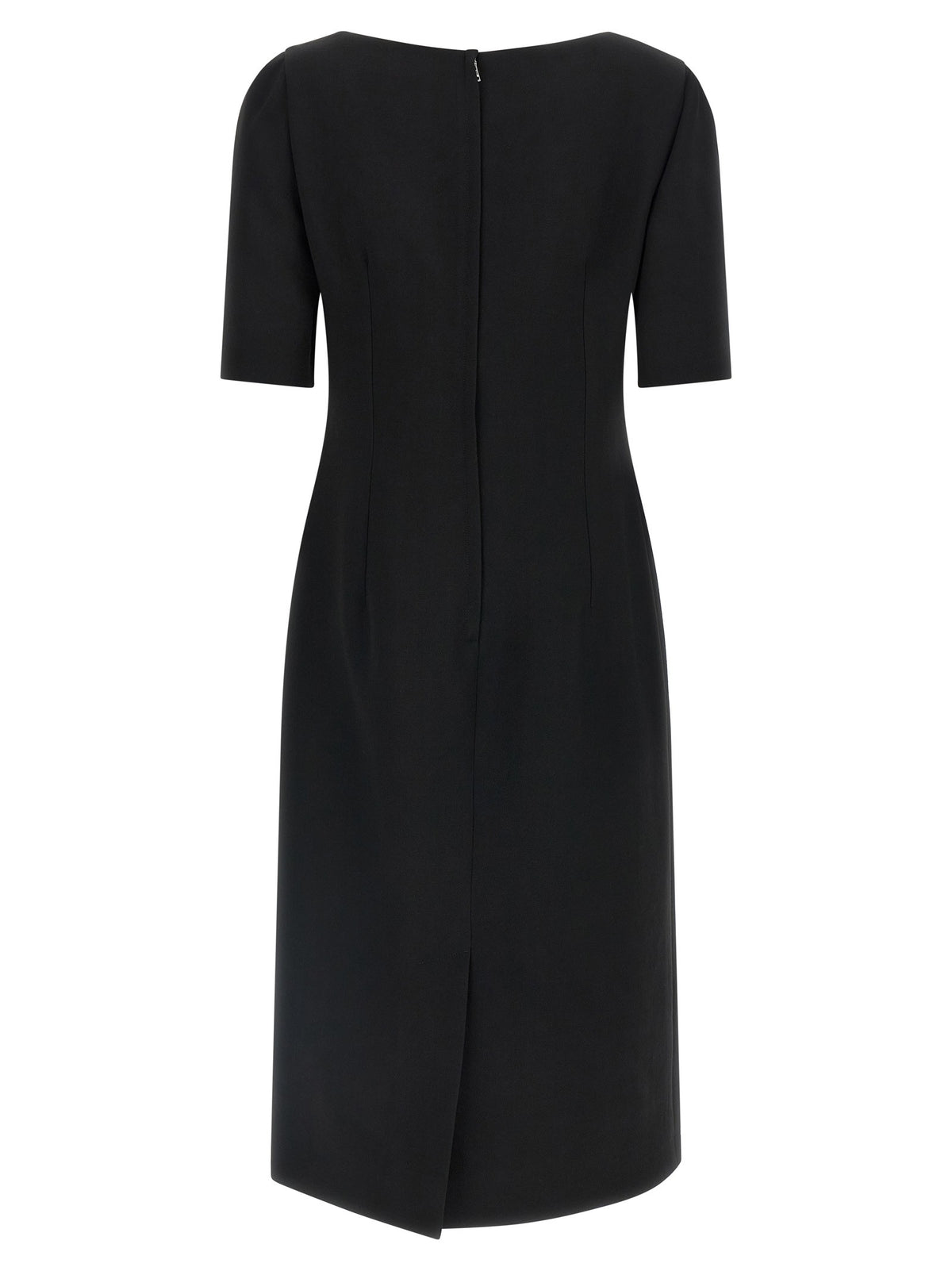 Dolce &amp; Gabbana Double Crêpe Dress Black
