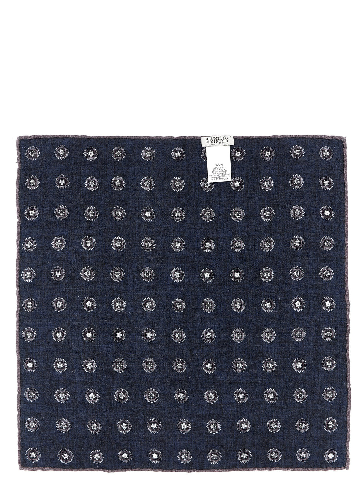 Brunello Cucinelli Double Face Pocket Clutch Gold