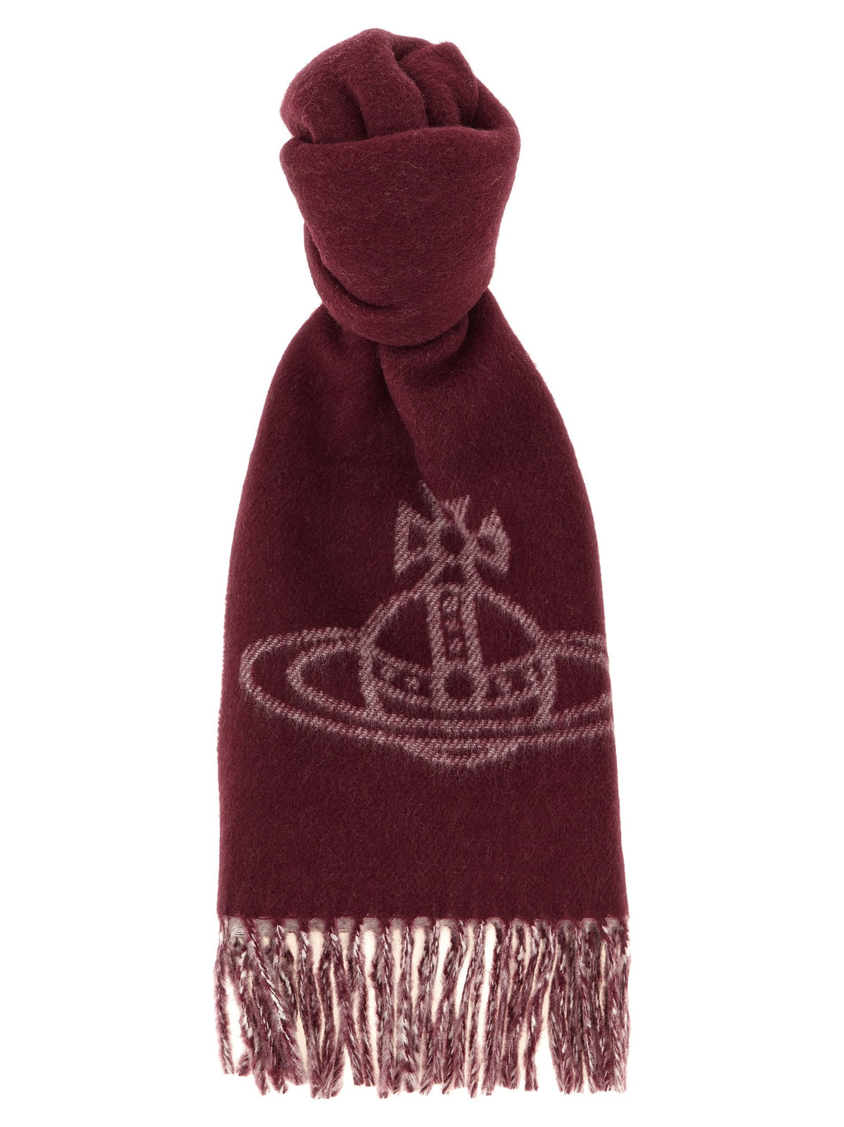 Vivienne Westwood Double Face Scarf Gold