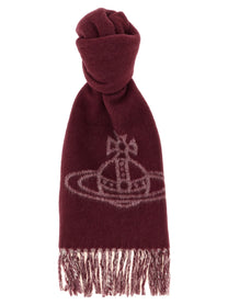 Vivienne Westwood Double Face Scarf Gold
