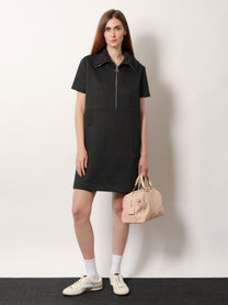 Gucci Women's Double Jersey Dress Grey
