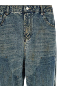 FOUND Double Knee Carpenter Jeans Blue