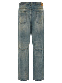FOUND Double Knee Carpenter Jeans Blue