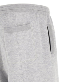 Brunello Cucinelli Double Knit Bermuda Shorts Grey