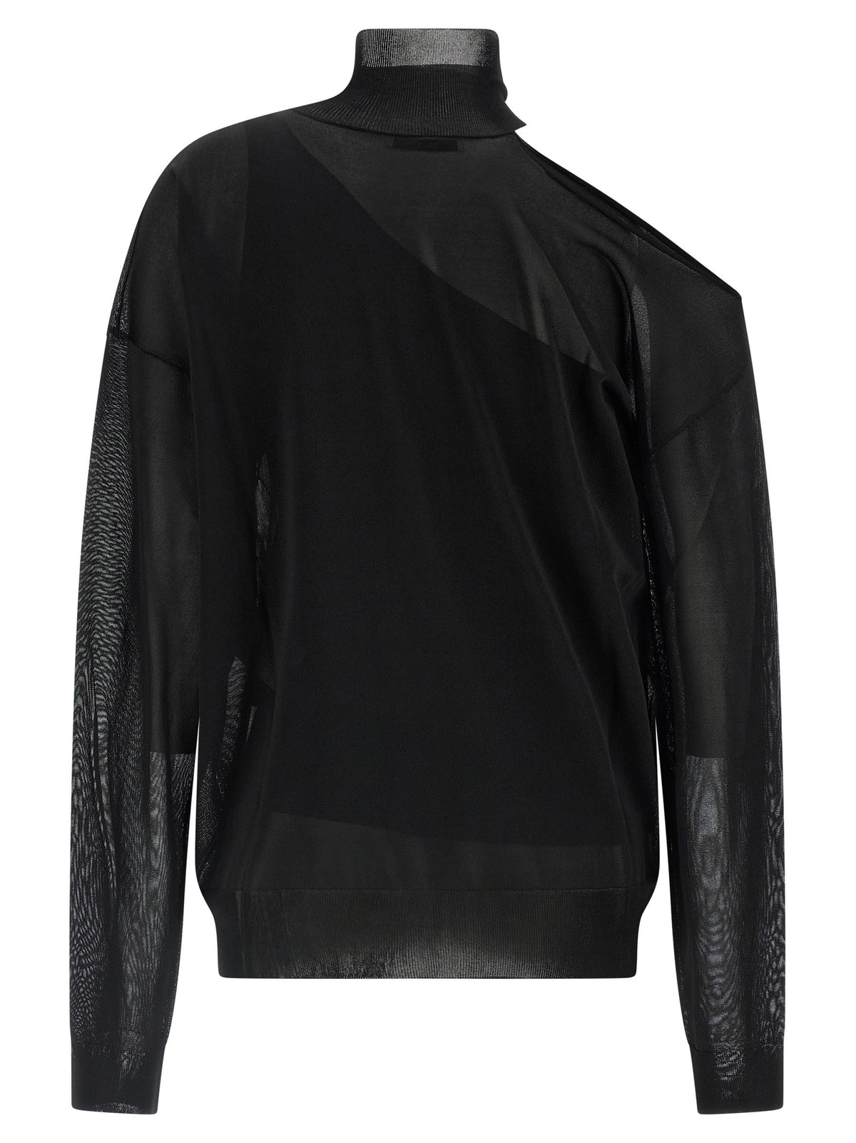 Fendi Double Knit Top Black