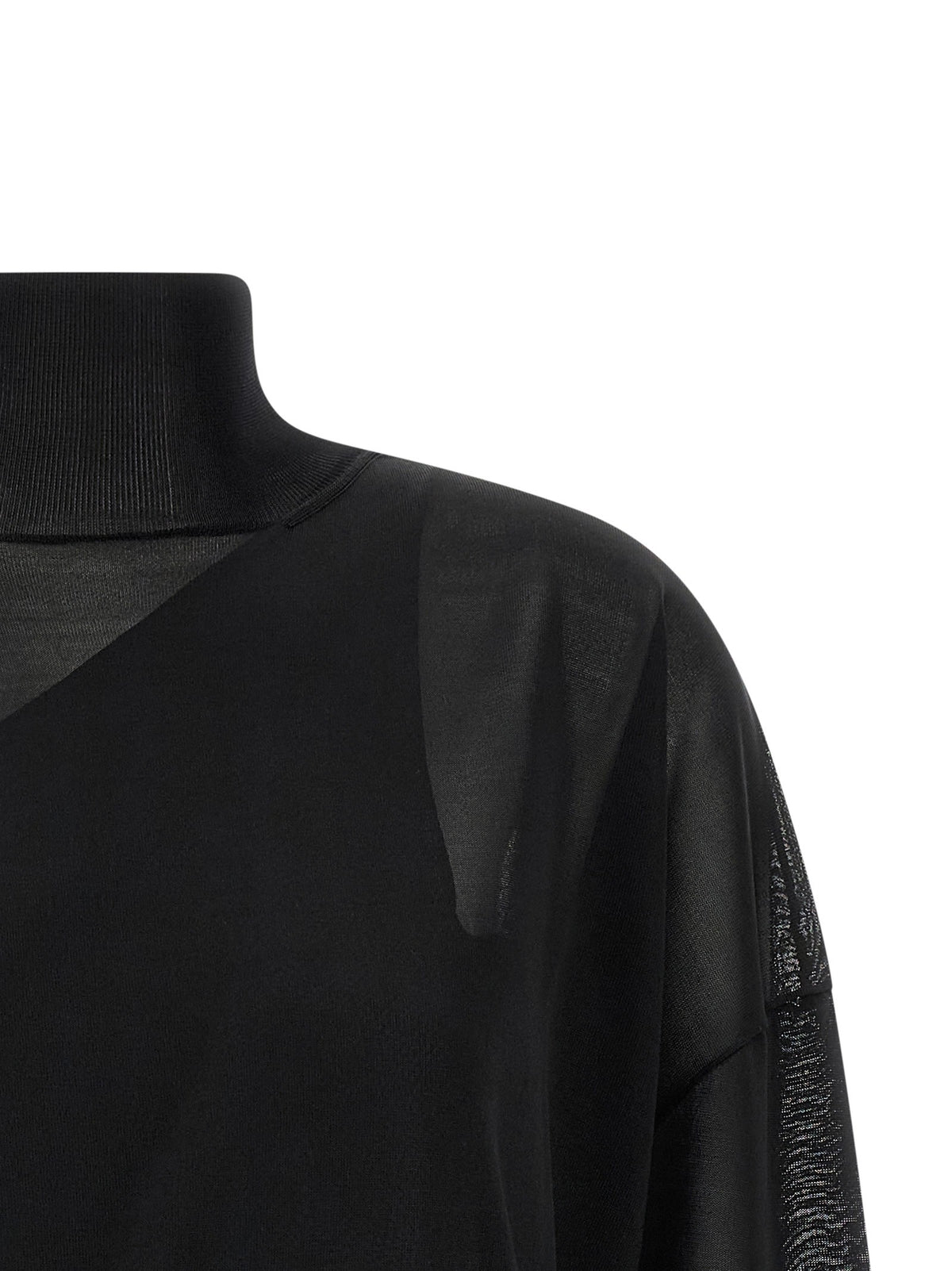 Fendi Double Knit Top Black