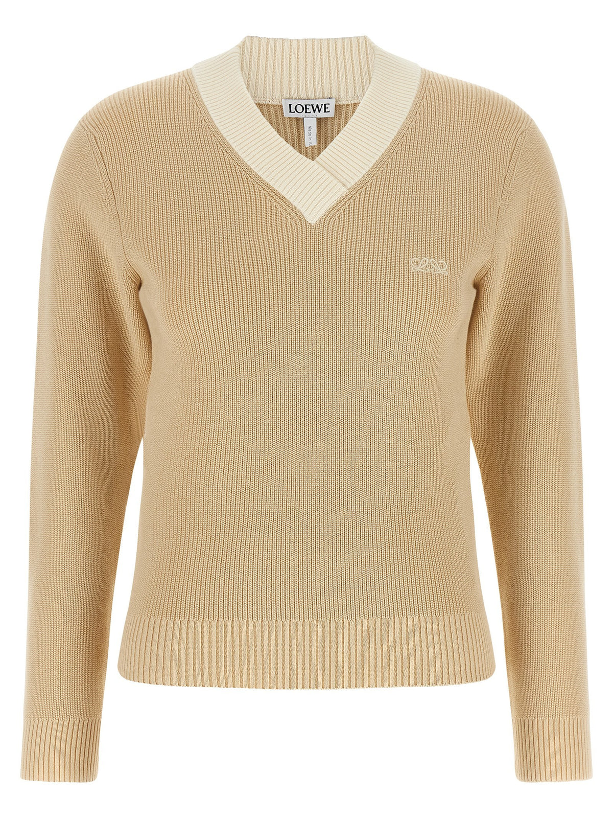 Loewe Double Sweatshirt Beige