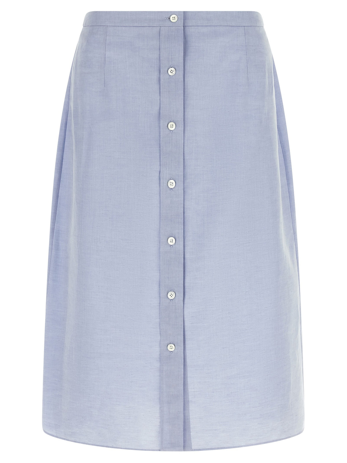 PRADA Double Layer Skirt Grey