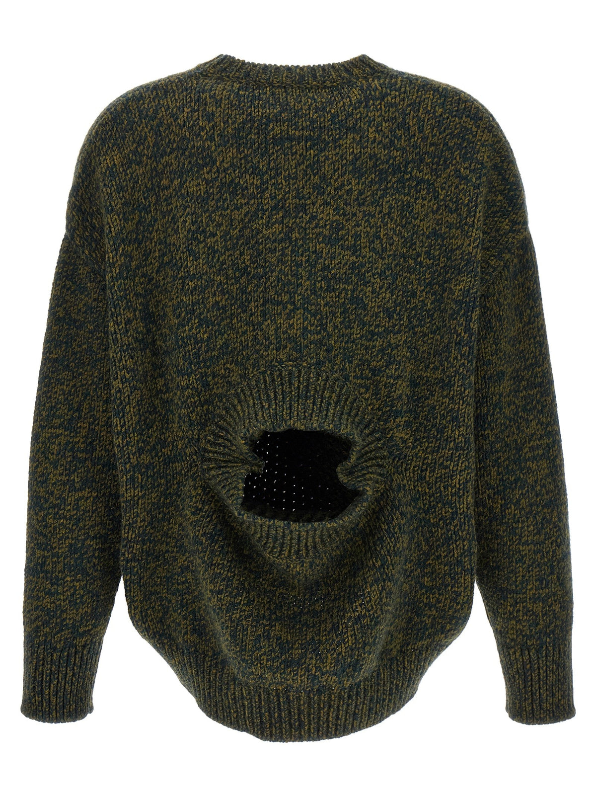 Loewe Double Neck Sweater Green