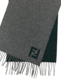 Fendi Double Sided Scarf Gold