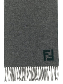 Fendi Double Sided Scarf Gold