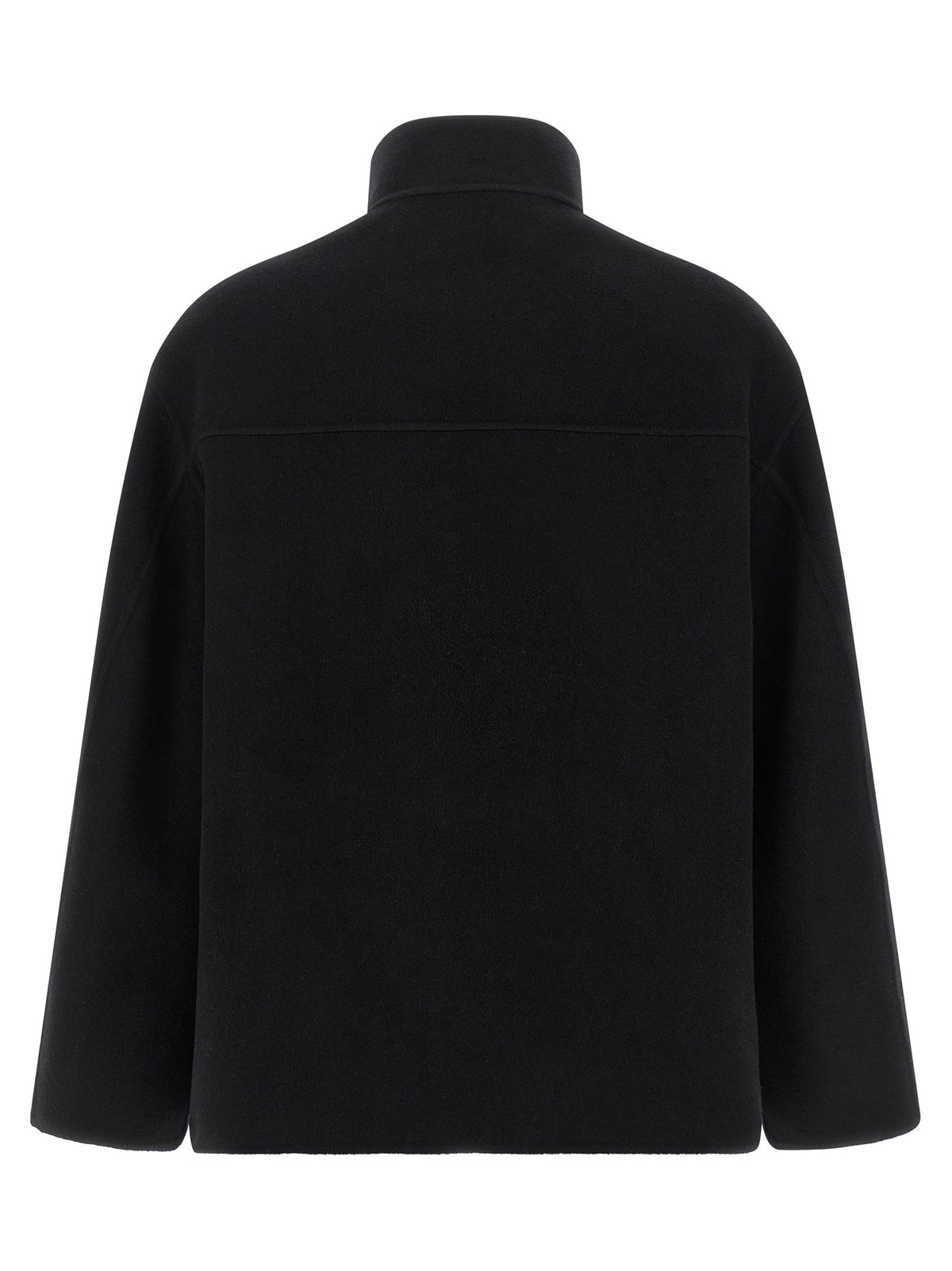 Rohe Double Wool Coat Black