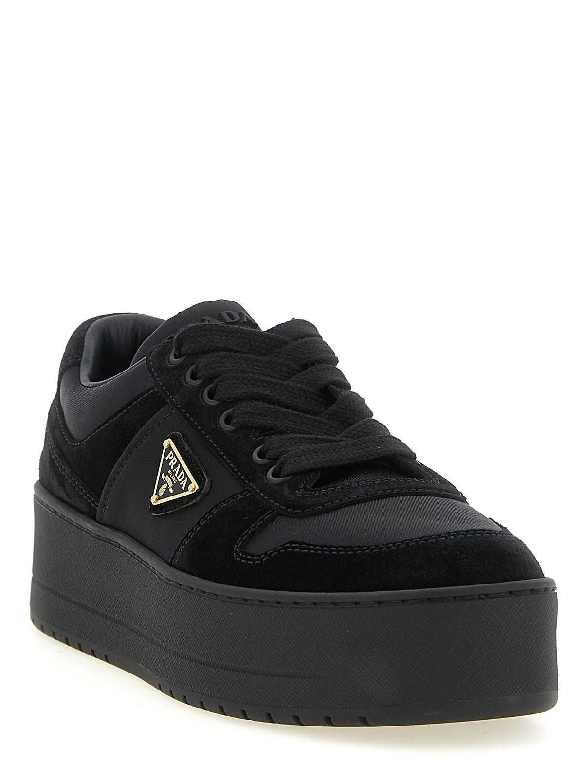 PRADA Downtown Bold Sneakers Black
