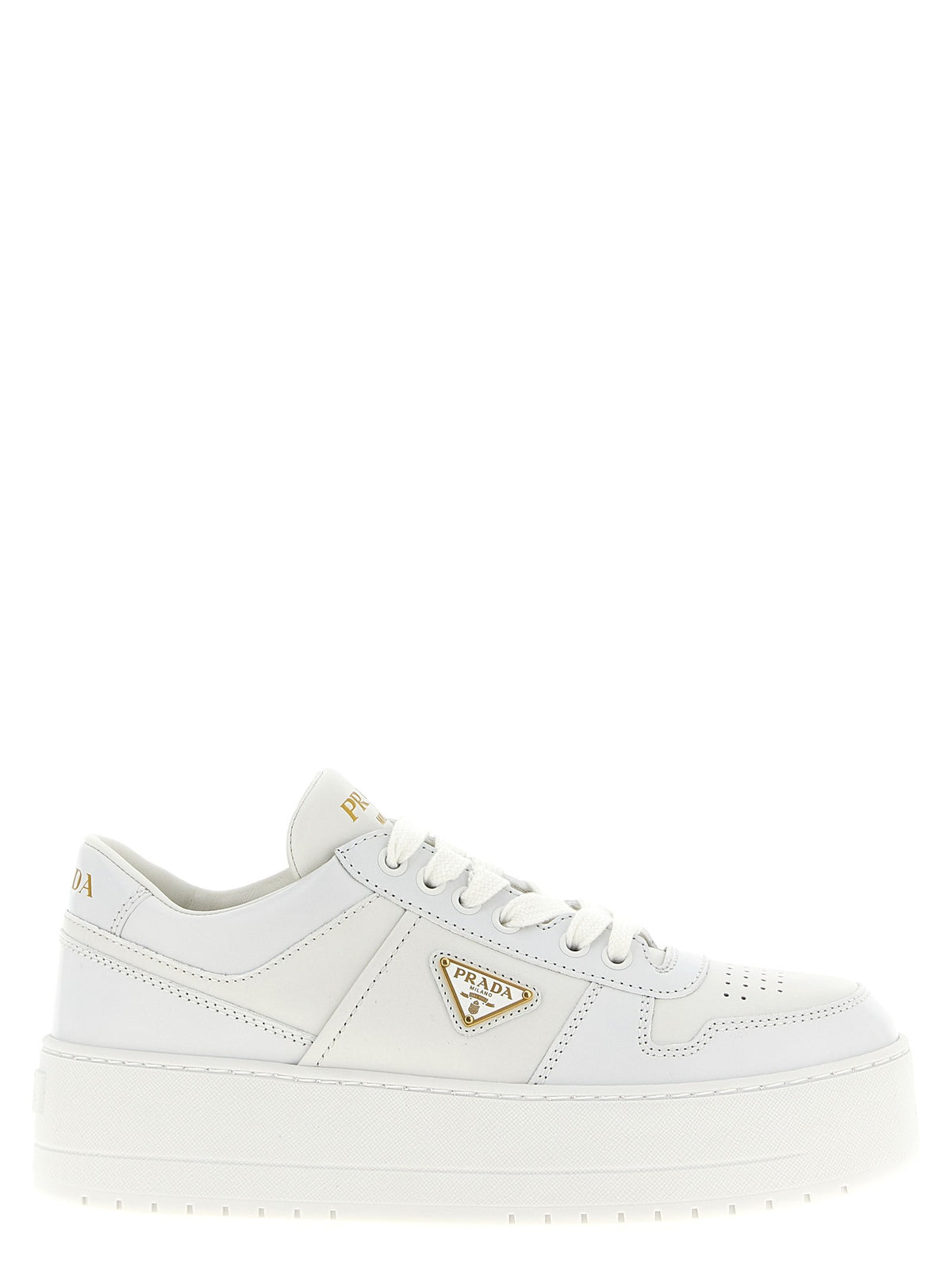 PRADA Downtown Bold Sneakers White