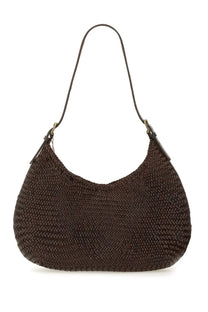 Dragon Diffusion Women's Borsa Half Moon Brown