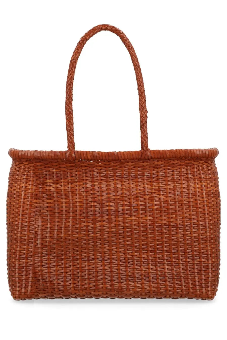 Dragon diffusion women’s borsa weave large beige woven brown tote bag with braided handles made of natural fibers