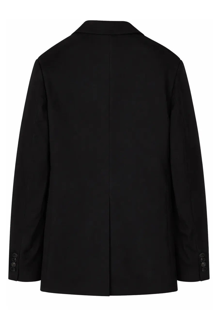 Dries van noten men’s blazer balto black with sleek tailored fit and subtle texture in black fabric