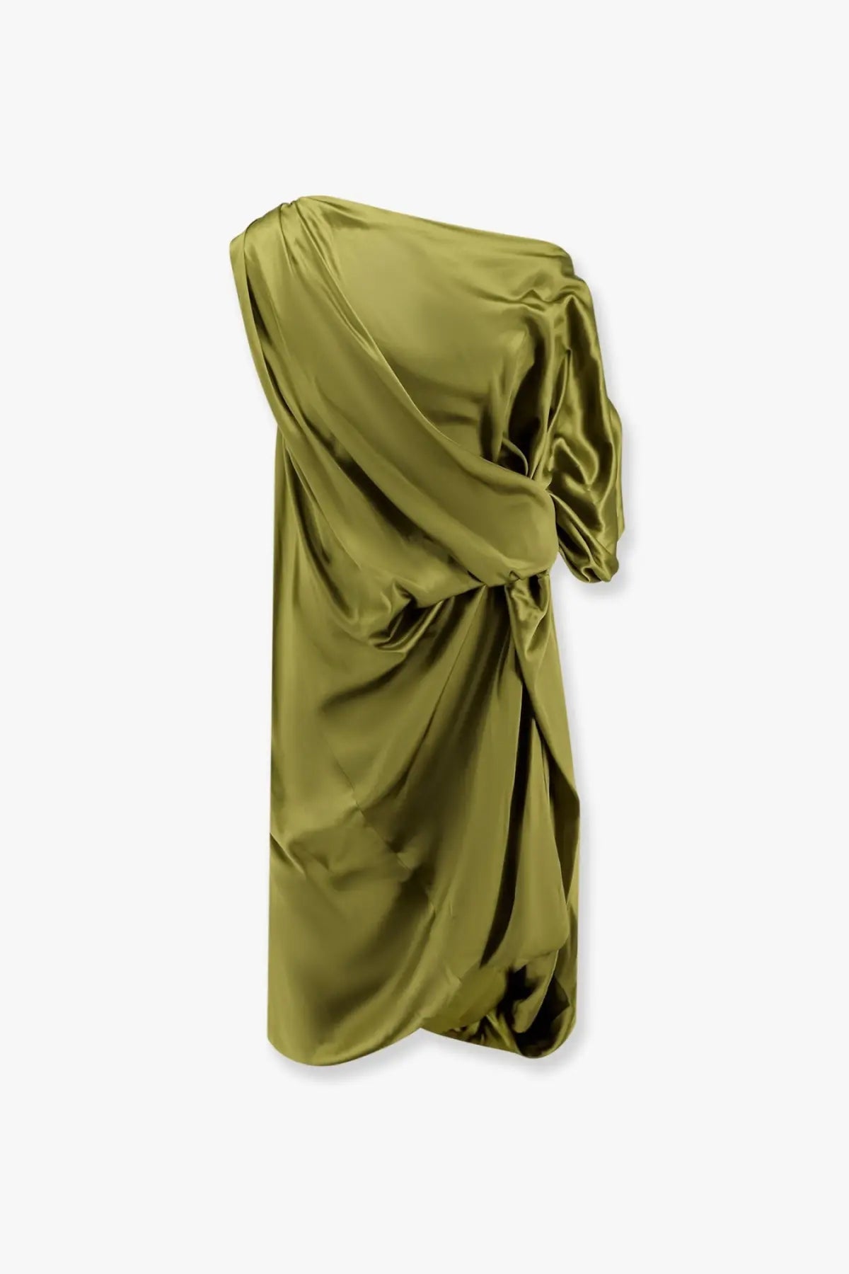 Dries Van Noten Women's Dalant Silk Dress Green