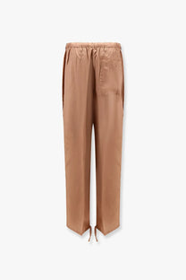 Dries Van Noten Women's Penra Viscose Trousers Grey