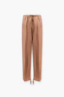 Dries Van Noten Women's Penra Viscose Trousers Grey