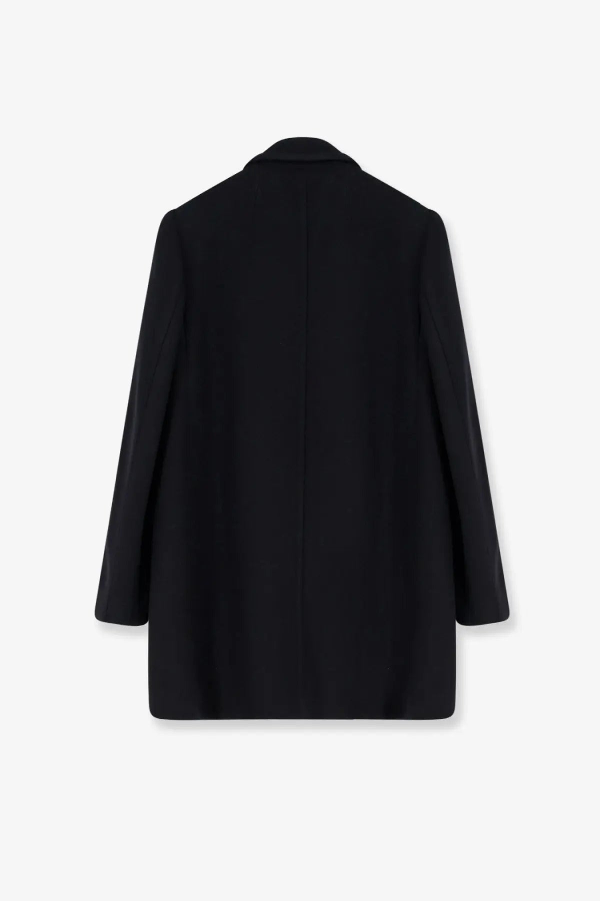 Dries van noten women’s rebela black wool blend tailored blazer with sleek minimalist design and structured shoulders