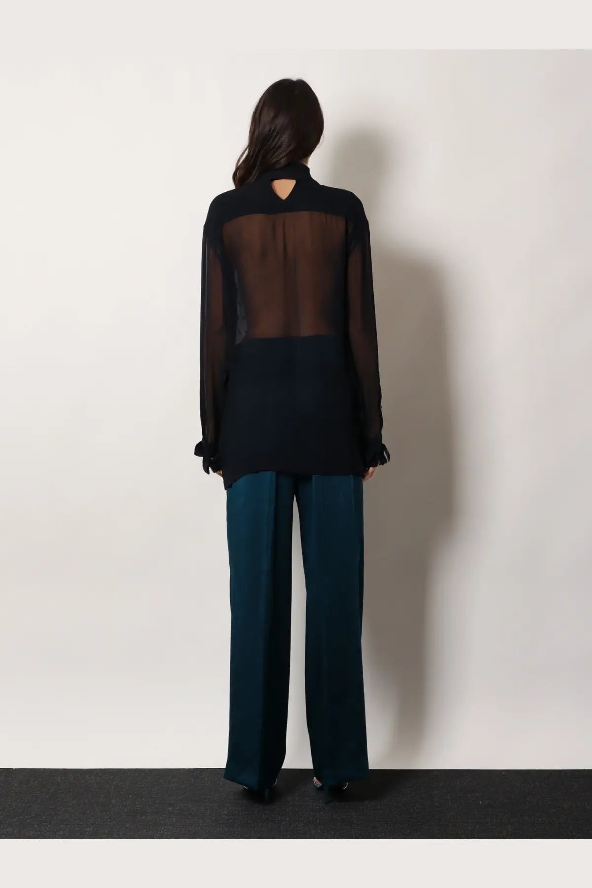 Dries Van Noten Women's Viscose Shirt Blue