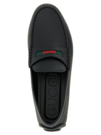 Gucci Driver Loafers Black