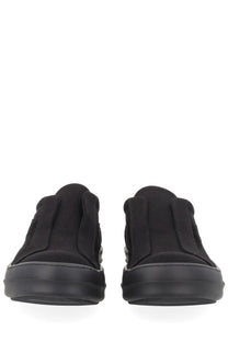 Drkshdw men’s laceless vintage sneaks sneaker black with slip-on design and thick rubber soles