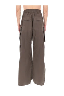 Drkshdw men’s pantalone cargo jumbo belas brown wide leg cargo pants with multiple pockets for casual wear