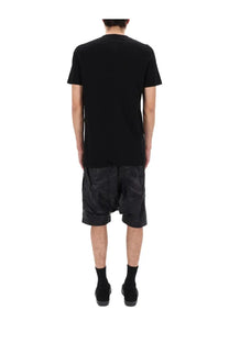 Drkshdw men’s black short-sleeved t-shirt with a simple crew neck and relaxed fit in soft cotton material