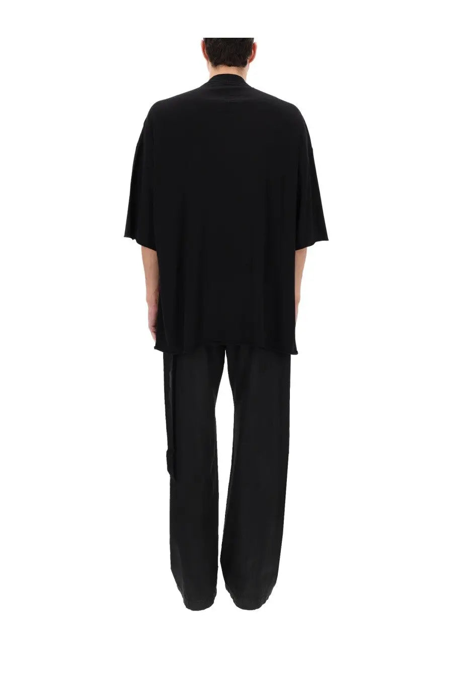 Drkshdw men’s Tommy shirt black oversized short-sleeved with relaxed flowing silhouette made of soft fabric