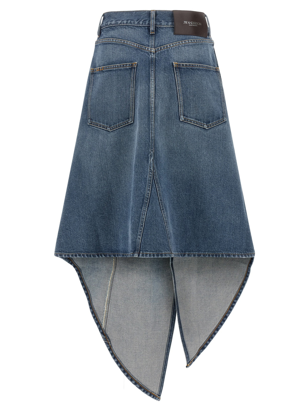 JW Anderson Drop Front Skirt Blue