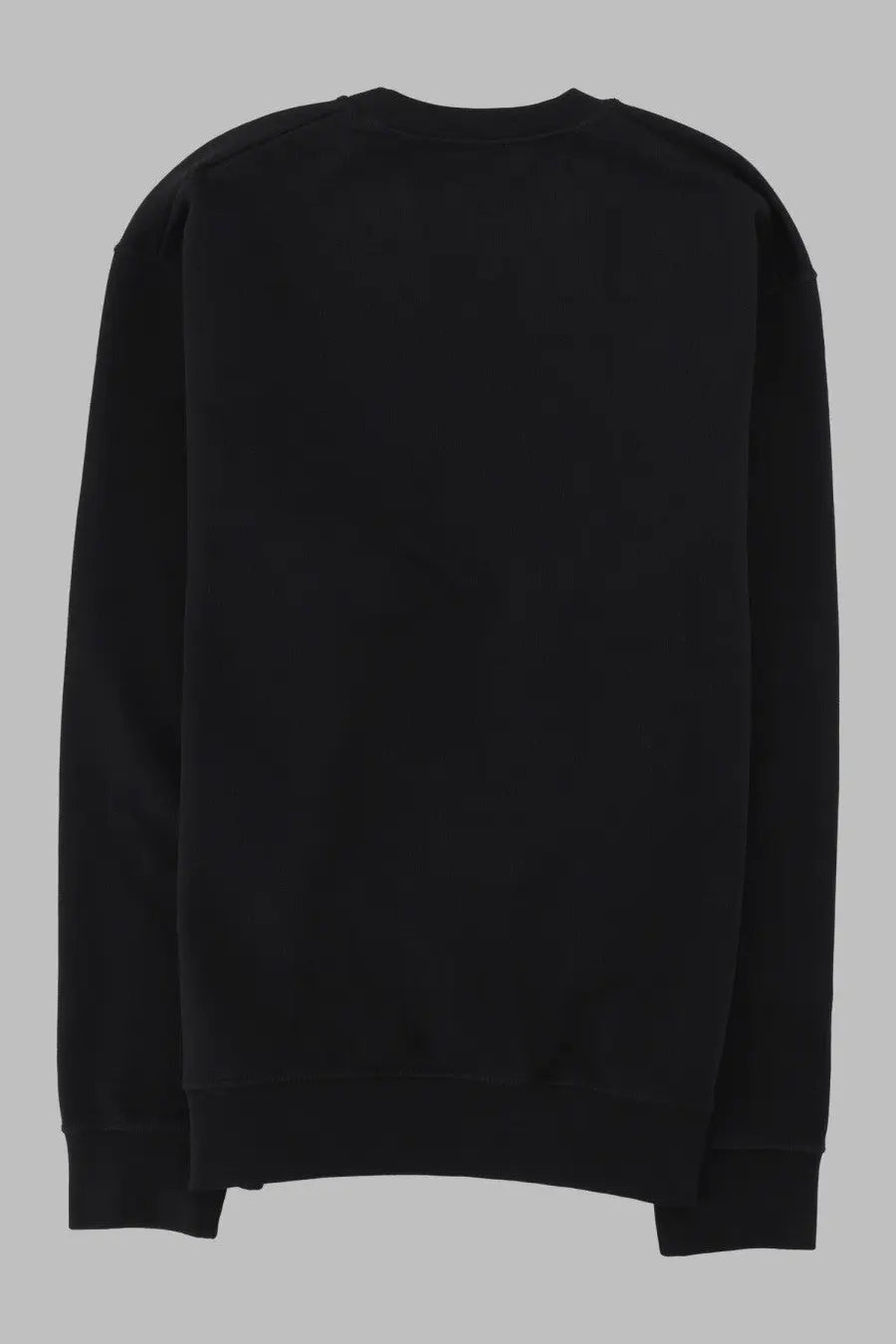 Dsquared2 men’s felpa graffiti cool fit black crewneck sweatshirt with ribbed cuffs and hem made of soft fabric
