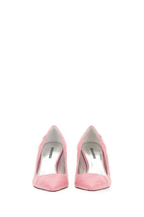 Pink quilted leather dsquared2 pumps for women combining style and comfort