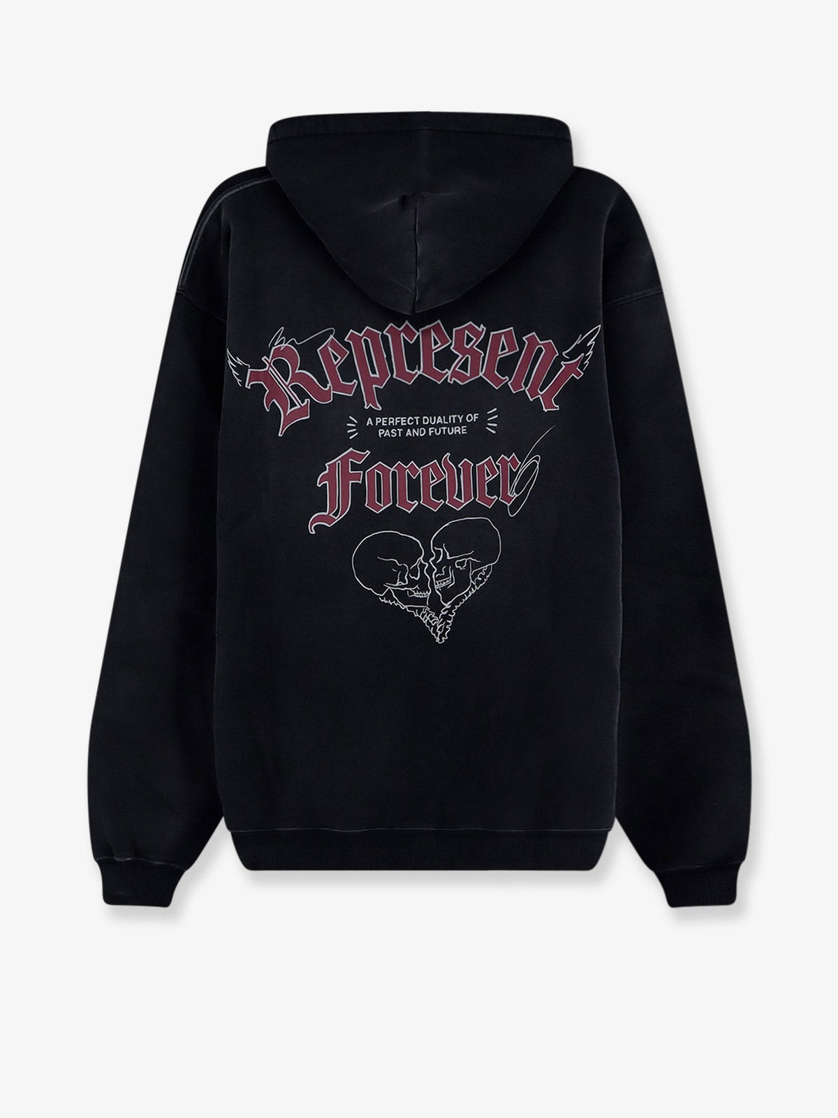 Represent Men's Duality Cotton Sweatshirt Black