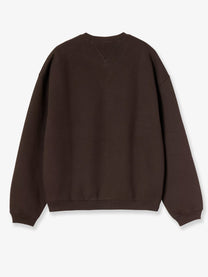 Carhartt Wip Men's Ebbert Cotton Blend Sweatshirt Brown