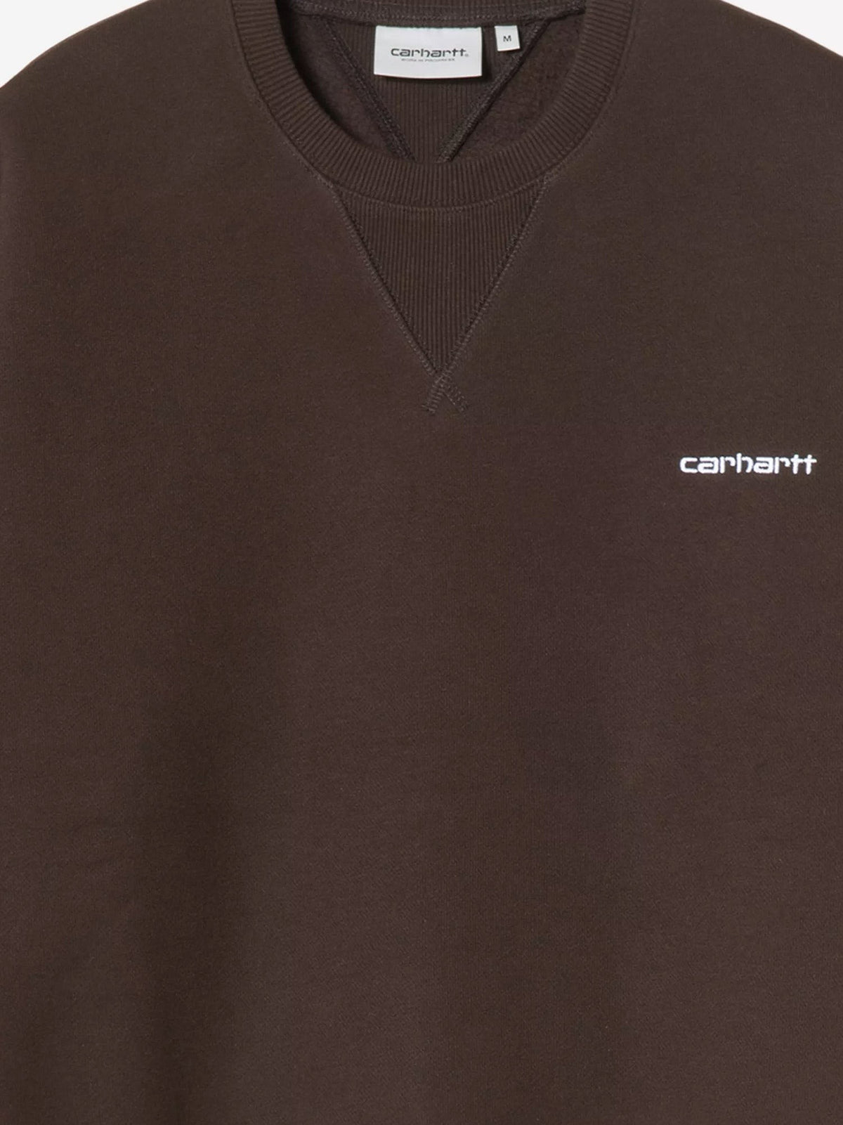Carhartt Wip Men's Ebbert Cotton Blend Sweatshirt Brown