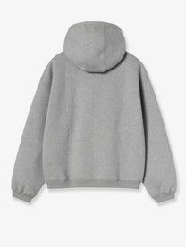 Carhartt Wip Men's Ebbert Zip up Hoodie Grey