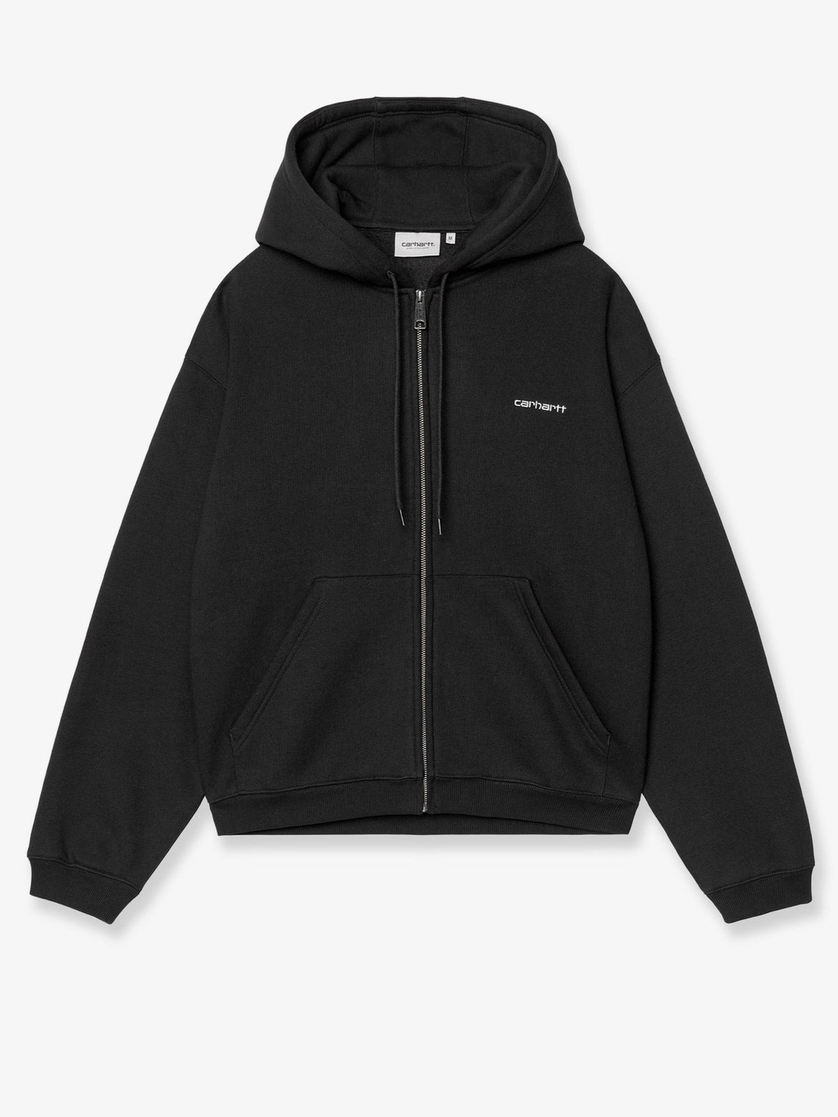 Carhartt Wip Men's Ebbert Zip up Hoodie Black
